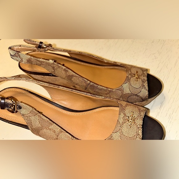 Coach Shoes - Coach Women’s Ferry Wedge Heels Size: 7.5
